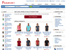 Tablet Screenshot of feshirt.com